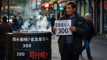 [原创]烟头真的可以接纳吗？仅靠信息差完成日入300