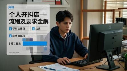 [原创]个人开抖店流程是什么？有哪些要求？
