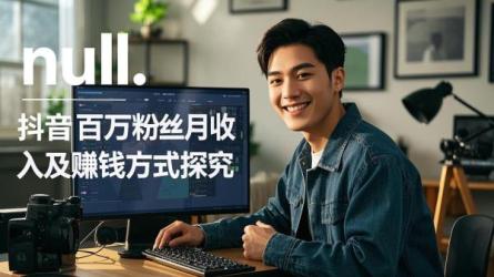 [原创]抖音100万粉丝一个月能赚多少钱？有哪些方式？
