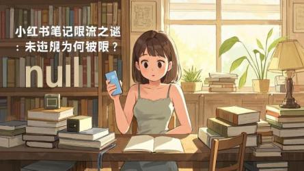 [原创]小红书笔记限流，但又没违规？