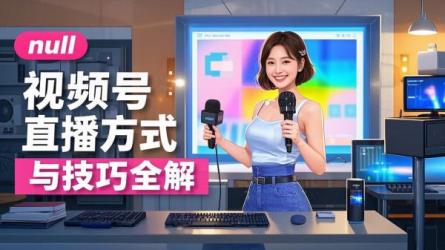 [原创]视频号三种直播方式是什么？直播技巧有哪些？