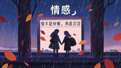 [原创]【情感】爱不是快餐，而是沉淀[吾爱独家]