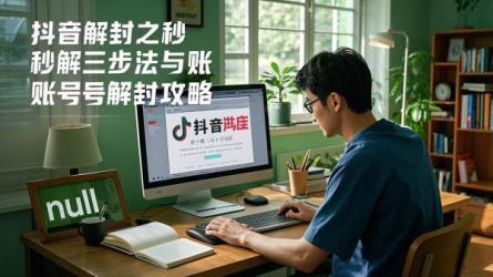 [原创]抖音解封用3步秒解法是什么？如何解封自己的账号？