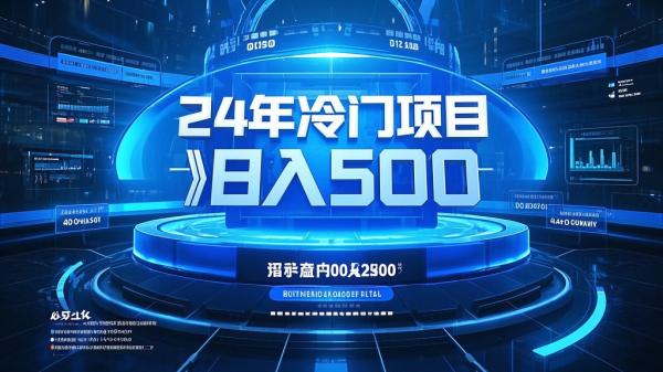 [原创]24年最新冷门项目，无脑搬运，收益无上限，轻松日入500，保姆级落地教程[吾爱独家]