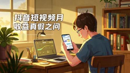 [原创]抖音发短视频每月能赚多少钱？真的吗？
