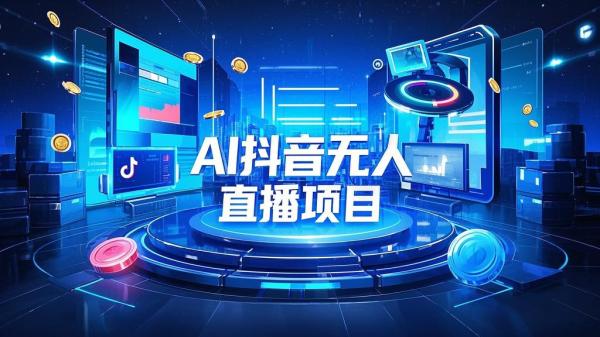 AI抖音无人直播，开启新潮流。[原创]