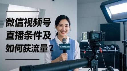 [原创]微信视频号直播需要什么条件？怎么做才有流量？