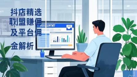 [原创]抖店精选联盟怎么赚佣金？抖店平台佣金多少？