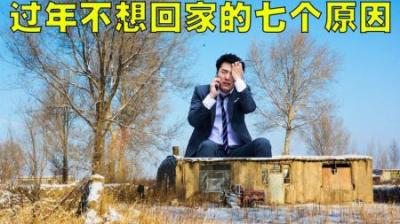 过年不想回家的七个理由，成年人的世界真的不容易！-原创解说文案
