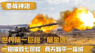 全球第一巨炮郁金香，一炮击穿7层楼，当之无愧的“巷战神炮”-原创解说文案