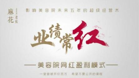 网红美容院全套营销落地课程，线上浓缩课程-课程-网盘资源分享
