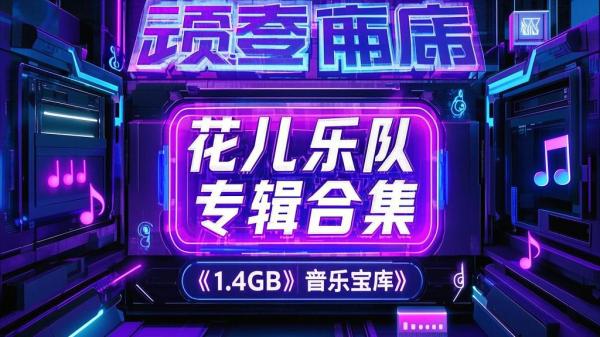 花儿乐队合集，音乐宝藏满满。[原创]