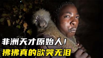 纪录片：非洲的天才原始人，钻进树干掏蜂蜜，夜里盲射大狒狒-原创解说文案
