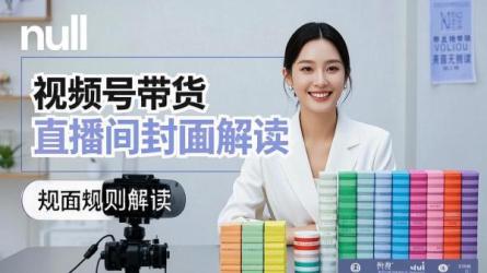 [原创]视频号带货直播间封面管理规则