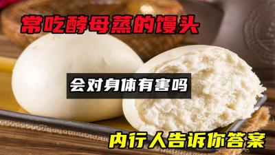 常吃酵母蒸的馒头，会对身体有害吗？内行人告诉你答案-原创解说文案