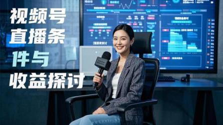 [原创]视频号开直播需要什么条件？赚钱吗？