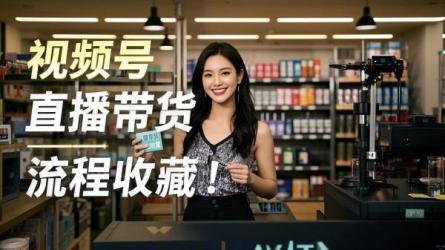 [原创]视频号直播带货流程，请收藏！