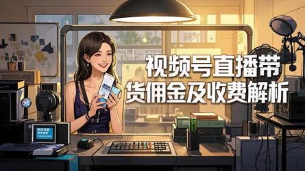 [原创]视频号直播带货佣金什么时候到账？视频号直播带货怎么收费？