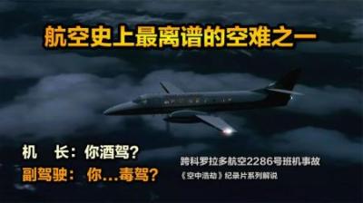 机长：你酒驾？副驾驶：你毒驾？航空史上的离谱空难系列，纪录片-原创解说文案