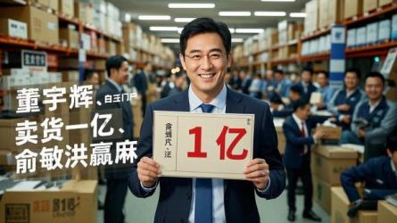 [原创]董宇辉“自主门户”后卖货一个亿，俞敏洪赢麻了