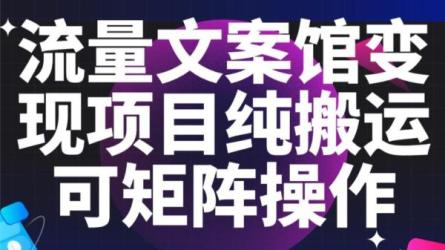 纪实新闻短视频搬运，轻松引爆流量，可接广告变现-课程-网盘资源分享
