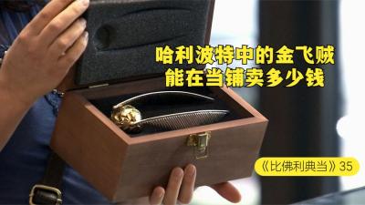 一个电影《哈利波特》中的金色飞贼，能在当铺买多少钱，情怀无价-原创解说文案