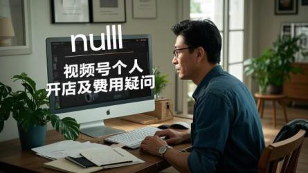 [原创]视频号个人开店怎么开？多少费用？
