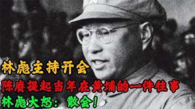 [视]37年林彪主持会议，陈赓提起在黄埔的一件往事，林彪恼怒：散会！-原创解说文案