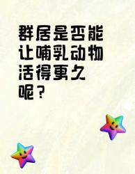 群居会让哺乳动物更长寿吗