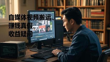 [原创]自媒体视频搬运赚钱是真的吗？搬运视频有收益吗？