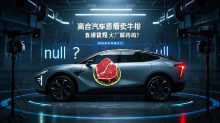 [原创]高合汽车直播卖牛排，直播带货是崎岖潦倒大厂的解药吗？