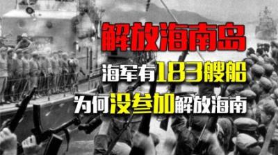 [视]海军有183艘船，解放海南为何没参战？林彪反复请求，主席不同意-原创解说文案