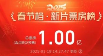 看影戏过大年!2025春节档影戏预售总票房连破纪录