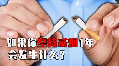 如果一个人坚持1年不抽烟，身体会发生哪些变化？-原创解说文案