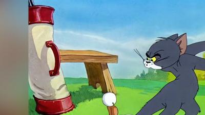 汤姆杰瑞打高尔夫，球场互斗，奇妙经历与激烈对抗不断上演 .猫和老鼠搞笑配音