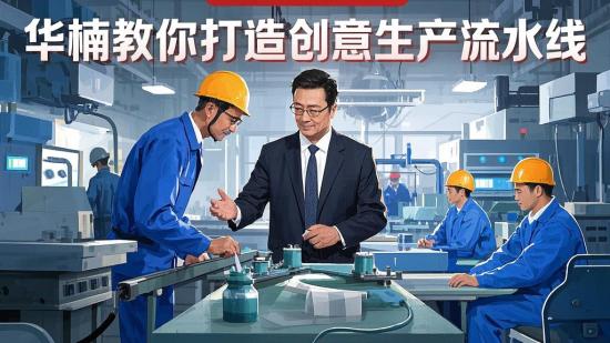 华楠教你打造创意生产流水线