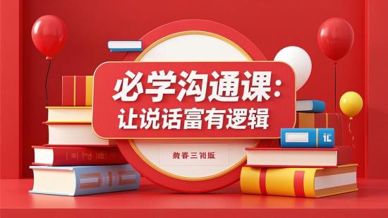 必学沟通课：让说话富有逻辑
