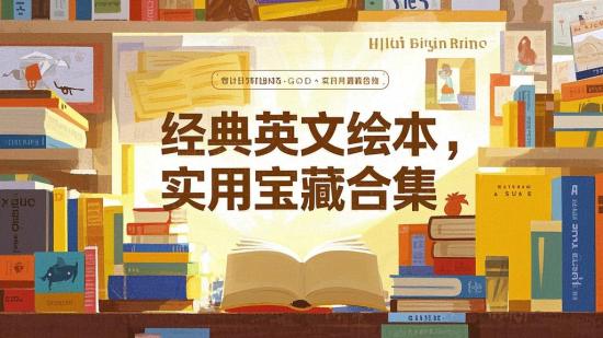 经典英文绘本，实用宝藏合集