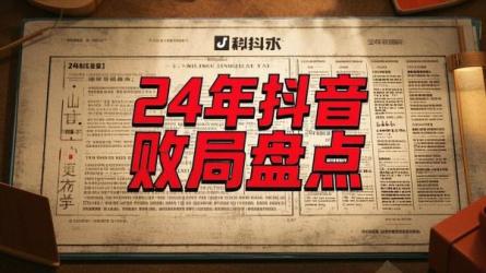 24年抖音败局盘点