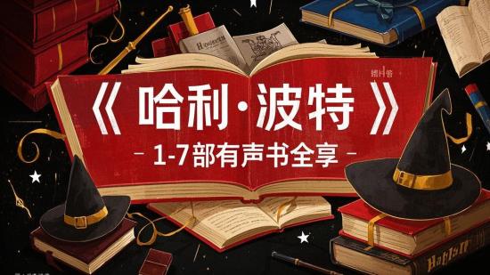 《哈利·波特》1-7部有声书全享