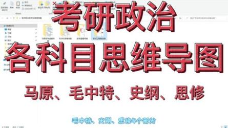 考研考证各学科各专业思维导图汇总（超全）_61-课程-网盘资源分享