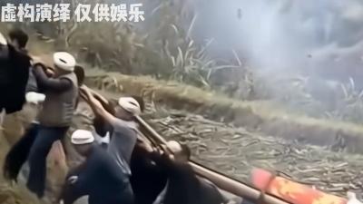 蔡徐村朋友爱坤讲述抬棺经历，途中犯忌遇惊险，终在老人帮助下完成 .民间故事