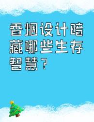香烟设计的隐秘生存密码！零下还能点烟的硬核操作
