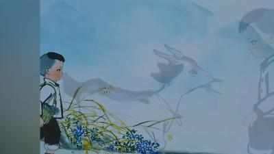 小男孩葵葵捡到山羊寻失主，历经波折山羊产仔终归还主人 .大咖讲动画