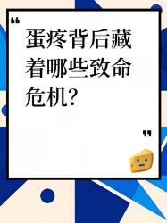 蛋疼别硬扛！男生的‘隐痛危机’自查指南