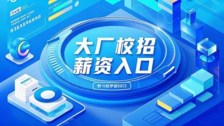 大厂校招薪资入口