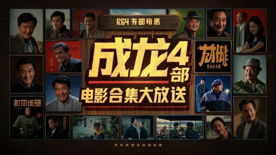 成龙64部电影合集大放送