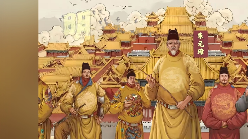 明朝“五龙同朝”缔造盛世，细数朱元璋等五位皇帝的传奇与兴衰 《全文完》 .明朝
