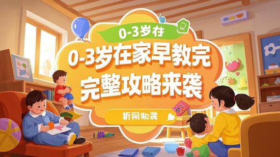 0-3岁在家早教完整攻略来袭