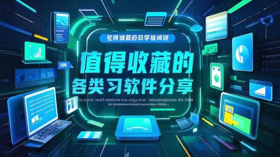 值得收藏的各类学习软件分享